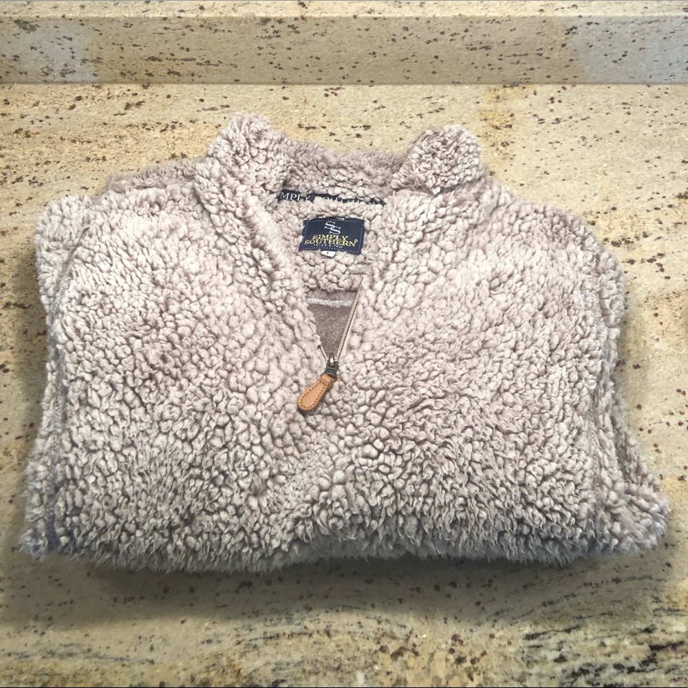 simply southern fuzzy jacket